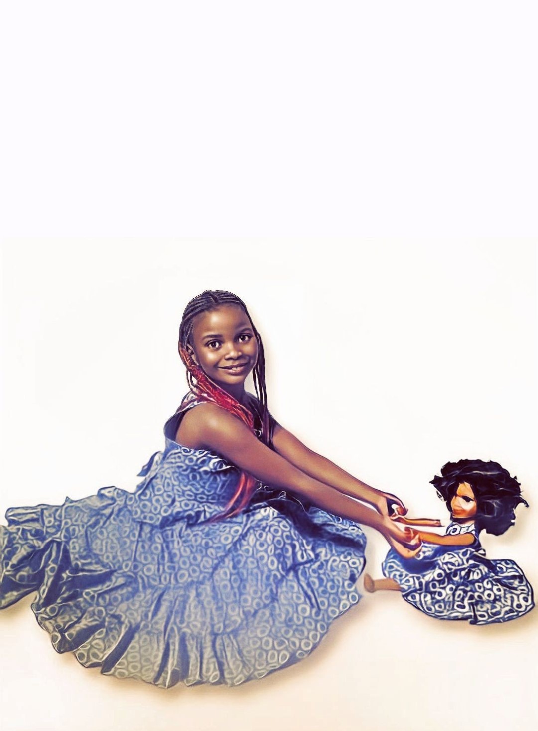 Nosipho with her doll
